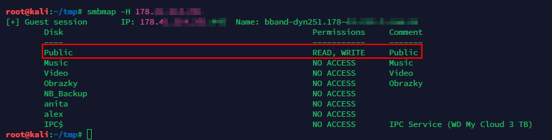 Enum Shares & Privileges